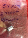 Mallory Axial Polystyrene Capacitor 2700PF SX227 Nos. Fixed Price $7.00.