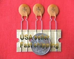 25 Pcs - (0.0039UF, 3900PF) 500V Disc Ceramic Capacitors. Fixed Price $6.25.