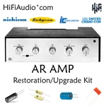 Acoustic Research Au Amplifier Rebuild Restoration Capacitor Kit Repair. Fixed Price $165.00.