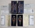 Pair Of 1998 Nos Nib Never Used Western Electric 300B Tubes, Production. Fixed Price $1725.00.