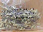 Ace 1UF 25V Electrolytic Capacitors (200) Nos Radial Leads. Fixed Price $25.00.