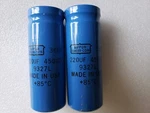 Nippon Replacement Capacitor # CGS211T450R4C / 220UF 450VDC. Fixed Price $26.90.