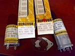 2 Pcs. Nos Nib Aerovox Afh 1-14-50 1500 Mfd Vdc Electrolytic Can Capacitors. Fixed Price $6.98.