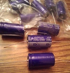 Lots Of 10: Nichicon TVX2E221MDA. Fixed Price $29.99.