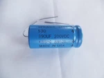 Nos Sprague 4601 53D 390UF 200V Axial Electrolytic Capacitor 85C 8952L Made Usa. Fixed Price $15.00.