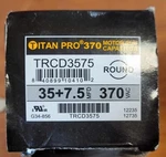 Titan Pro TRCD3575 Hvac Round Dual Motor Run Capacitor. 35/7.5 Mfd/uf 370 Volts. Fixed Price $14.99.