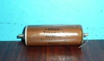 Sprague Vitamin Q Oil Filled Capacitor .01UF 10000VDC 10KV Nos. Fixed Price $11.18.