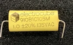 (6PCS)-ELECTROCUBE 1.0 Uf Metallized Polypropylene Capacitor. For Audio Design !. Fixed Price $10.00.