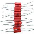 Sprague Axial Film Capacitor Orange Drop .12+10%-200DC (lot Of 12). Fixed Price $14.99.