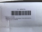 1 - Grainger 4E647A Locking Cover / New. Fixed Price $18.00.