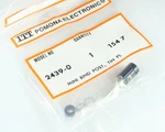 Lot Of 5 Pomona 2439-0 Black Miniature Binding Post Plating. Fixed Price $39.00.