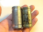 2 Vintage Aerovox .1 Uf 1500V Oil Capacitors Guitar Tone Caps. Fixed Price $15.00.