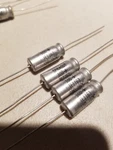 (4) Sprague 150UF 16VDC Axial Electrolytic Capacitor TE1163 0101H -10% +75%. Fixed Price $13.00.