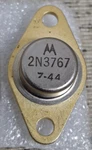 Motorola 2N3767 Bipolar Junction Transistor, Npn Type, TO-66 (1PC). Fixed Price $10.49.