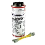 Amrad TURBO200X Motor Run Capacitor 2.5" 97.5UF 370/440VAC Aluminum. Fixed Price $151.00.