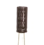 200PC Electrolytic Capacitor Ky 470UF 25V +105 7000HR Nippon Chemi-con 8X20MM. Fixed Price $25.50.