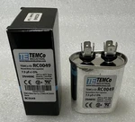 Temco Ind. China RC0049 7.5 370-440VAC Round Motor Starting Capacitor New. Fixed Price $14.55.