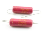 Nos Matched Pair Cornell Dubilier Tiny Chief .5UF 200V Dc 5% Capacitors Tested. Fixed Price $18.68.