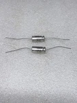 (2) Sprague 35UF 50V Axial Aluminum 30D 8503H 105 Electrolytic Capacitor. Fixed Price $5.99.