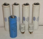5- Vintage Sprague & Sangamd Electrolytic Capacitors New Untested. Fixed Price $29.99.