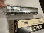Vintage Mallory FP207.5 Metal Can Capacitor 500-750 Mfd 125VDC Nos Made Usa. Fixed Price $22.00.