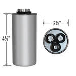 Goodman CAP050350440CS Replacement - + Uf Mfd Vac Round Capcom. Fixed Price $21.85.