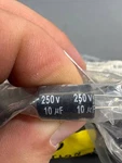 10UF 250V Electrolytic Capacitor 105 Radial Lead Illinois Ckhm Pcs. Fixed Price $19.99.