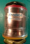Jennings JCS-1000-10S High Voltage Vacuum Capacitor, 1000PF, 10KV. Fixed Price $299.00.