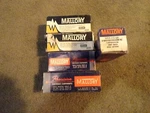 Varous Vintage Mallory & Sprague Screw-terminal Capacitors. Fixed Price $54.99.