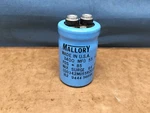Mallory Capacitor 3400 Mfd 55 Vdc Aluminum Electrolytic Pos +85 Max Surge 64. Fixed Price $11.99.