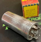320-2209 Philco Electrolytic Dual Capacitor 200-5MFD 150V. Fixed Price $85.83.