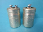 Lot Of Sprauge Compulytic 32D 1300-50 Dc Red Pos 6639 J Capacitor Rare Part. Fixed Price $12.63.