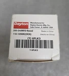 Dayton 6FLK3 Motor Start CAPACITOR,200-240 Mfd,round. Fixed Price $12.00.