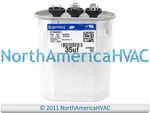 Capcom Dual Capacitor Oval 35/5 Uf Mfd 370 Volt Fits Genteq Z97F9796. Fixed Price $21.50.