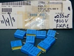 Wima FKP-1 0.033UF 400V Capacitors Qty Nos. Fixed Price $12.00.