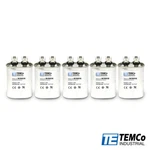 Temco 10 Uf/mfd 370-440 Vac Volts Oval Run Capacitor 50/60 Hz -LOT-5. Fixed Price $42.62.