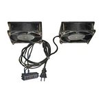 Ddb Unlimited F-25-115T 220 Cfm 115VAC 2FAN Kit Wthermostat. Fixed Price $369.72.