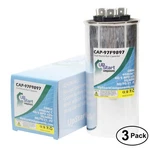 3X / Mfd 440 Volt Dual Round Run Capacitor For Carrier Bryant P291-5054RS. Fixed Price $28.99.