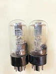 Mullard ECC33 6SN7 VT-231 Grey Plate Getter Excellent Testing Matched Pair. Fixed Price $695.00.