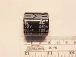 Illinois Lbb Type 100UF 450V 85C Snap-in Electrolytic Capacitors. Fixed Price $14.99.
