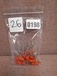 Bulk Liquidation 26PC Sprague Cde Orange Drop 6PSD15 Capacitor .0015 F 600V *198. Fixed Price $49.80.