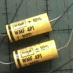 .1UF 400V Cornell Axial Film Capacitor WMF4P1K 100NF Polyester Foil Audio 50PCS. Fixed Price $229.03.