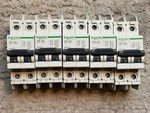 Schneider Electric C60 20 Amp Circuit Breaker *lot Of (5) Used. Fixed Price $53.95.