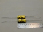 5 Cornell Dubilier WMF4P1 .1UF 400VDC 10% Axial Polyester Film Capacitors. Fixed Price $12.99.