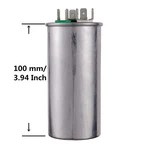 30+5UF 35/5MFD 6% 370V/440V CBB65 Dual Run Circular Start Capacitor 100335-03. Fixed Price $12.76.