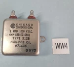 Chicago Condenser Corp 2128 Capacitor CICP53BIEG105K1 71436 *new Open Box*. Fixed Price $32.00.