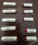 Mil Spec Axial Capacitor Lot (10) M39018 Jan Hermetic Electrolytic 20 30V Nos. Fixed Price $75.00.