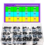12VALUE 185PCS Aluminum Electrolytic Capacitors Kit, 0.1U Number Of Items:. Fixed Price $15.74.