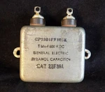 General Electric Pyranol Capacitor CP53B1FF 105K Tmuf 600VDC Vintage. Fixed Price $9.74.