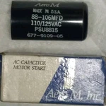 Motor Start Capacitor Aero 110/125 Vac 88-106 Mfd #PSU8815 Nib Tested Works. Fixed Price $11.00.